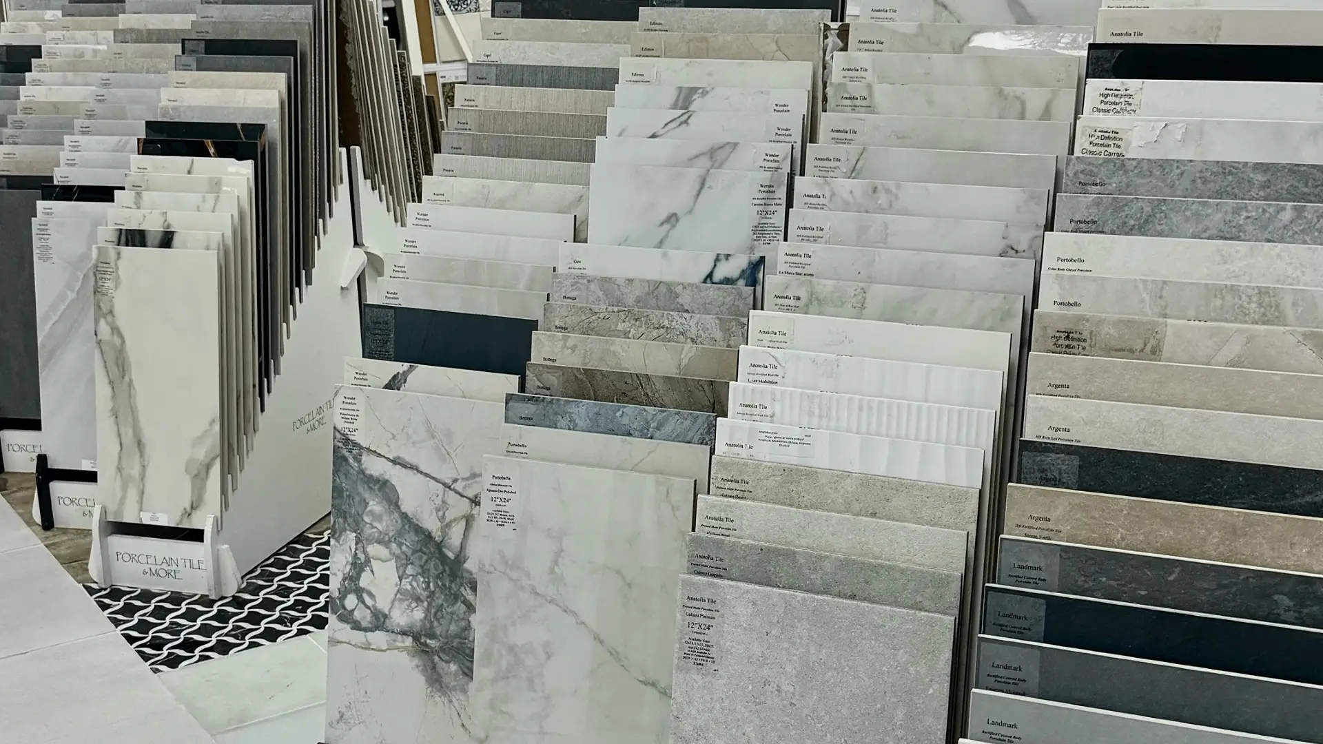 Pecks Flooring America Showroom Display